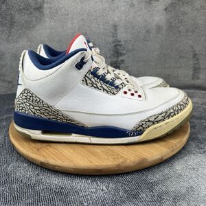 Air Jordan 3 Retro True Blue Shoes Mens Size 10.5 OG 854262-106 Nike Sneakers